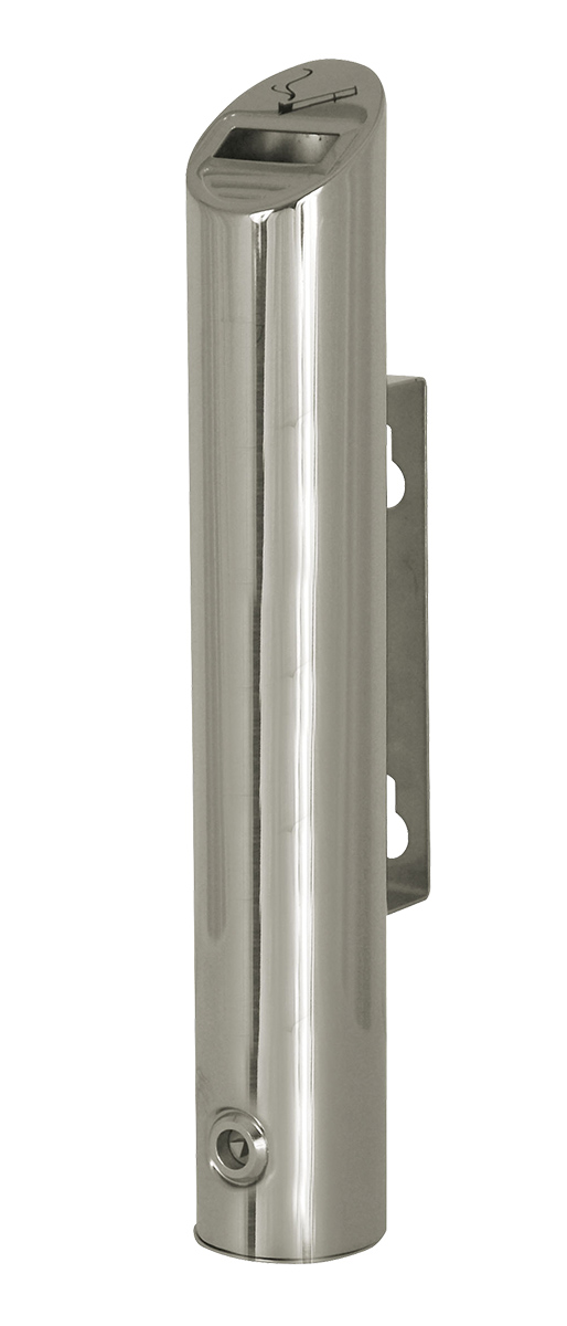 CENICERO tubular mural inox 1,8L